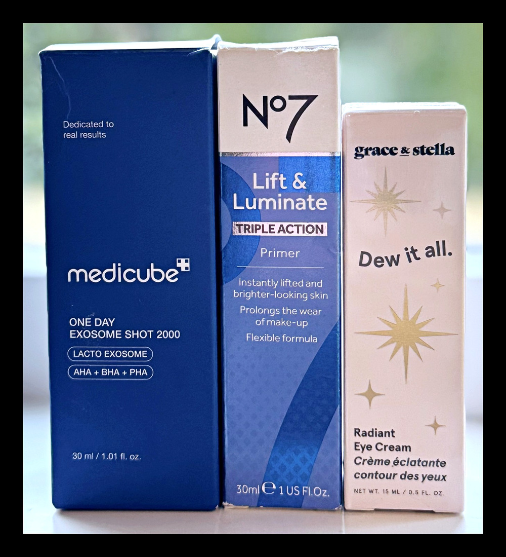 30ml medicube One Day Exosome Shot 2000 Ampoule + No 7 Lift & Luminate Primer